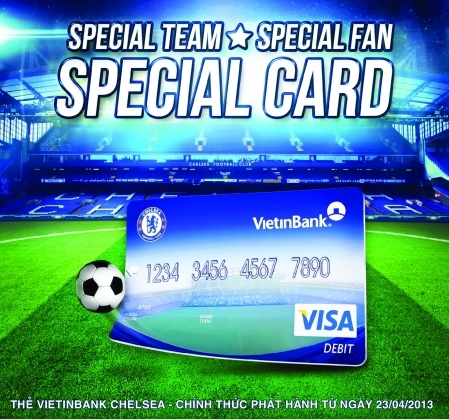 VietinBank phát hành thẻ đồng thương hiệu VietinBank - Chelsea